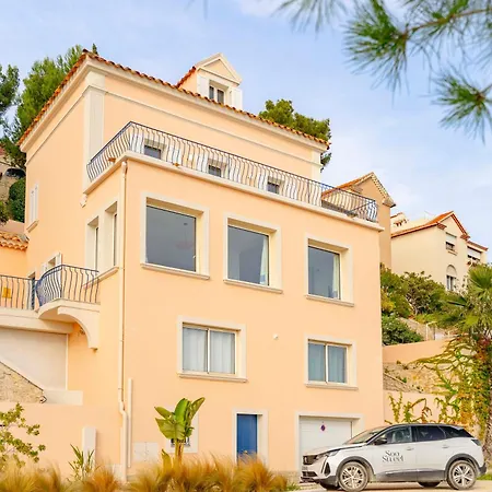Villa Bleu Horizon - Vue - -parking- 4 En - Terrasse - Proche Casino Bandol